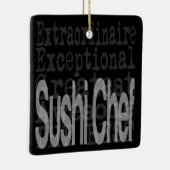 Sushi Chef Extraordinaire Ornament (Rechts)