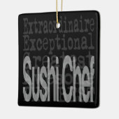Sushi Chef Extraordinaire Ornament (Links)