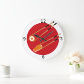 Sushi Chef Japans Cusine Chef Gift Grote Klok (Huis)