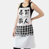 Sushi Chef-KANJI Schort (Insitu)