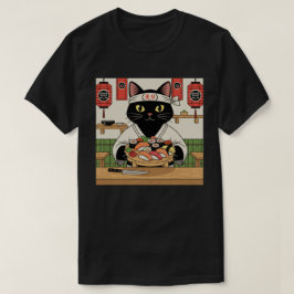 Sushi Chef Kat T-shirt