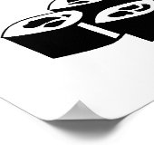 Sushi Chef op het werk Poster (Hoek)