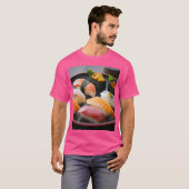 Sushi Circle – Japanese Round Dance T-shirt (Voorkant volledig)