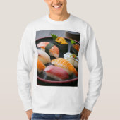Sushi Circle – Japanese Round Dance T-shirt (Voorkant)