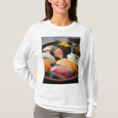 Sushi Circle – Japanese Round Dance T-shirt (Voorkant)