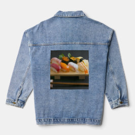 Sushi Classic – The Essence of Tradition in Denim Denim Jacket