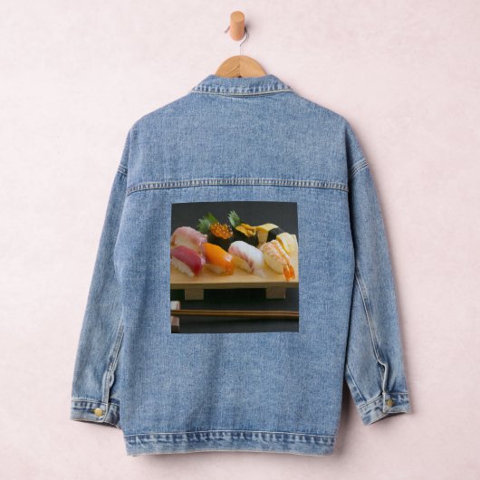 Sushi Classic – The Essence of Tradition in Denim Denim Jacket (Hangar)