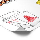 Sushi collectie poster (Hoek)