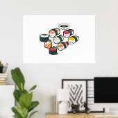 Sushi Combo Poster (Thuiskantoor)