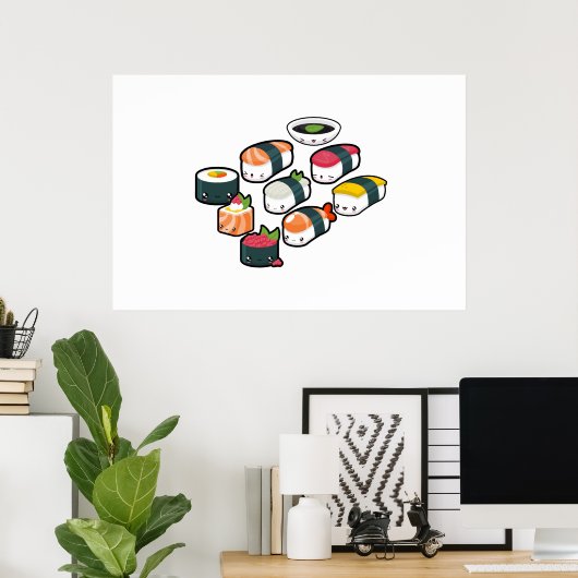 Sushi Combo Poster (Thuiskantoor)
