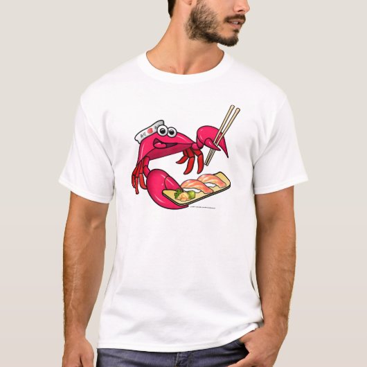 Sushi Crab T-shirt (Voorkant)