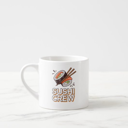 Sushi Crew Espresso Kop (Links)