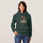 Sushi Crew Hoodie (Voorkant volledig)