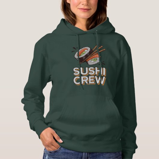 Sushi Crew Hoodie (Voorkant)