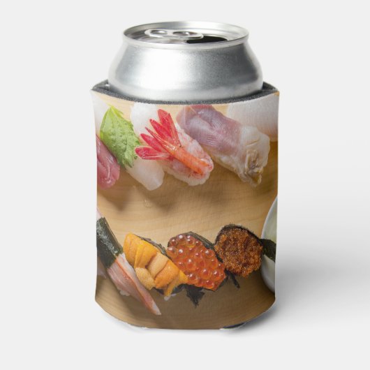 Sushi Curve Party – Chill with Style Blikjeskoeler (Blikje Achterkant)