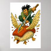 Sushi cutter poster (Voorkant)