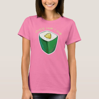 Sushi dat is hoe ik Californië Roll T-Shirt rolt