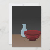 Sushi Dinner Invitation Kaart (Achterkant)