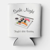 Sushi Dinner Party Blikjeskoeler (Voorkant)