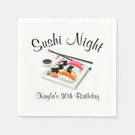 Sushi Dinner Party Servet