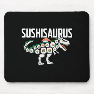 Sushi Dinosaur T-rex Japans Eten Grappige Sushi Ro Muismat