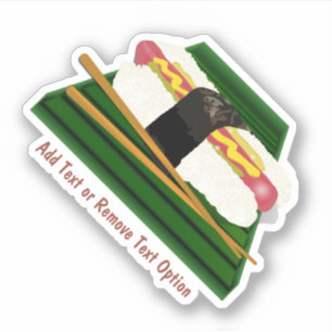 Sushi Dog Sticker