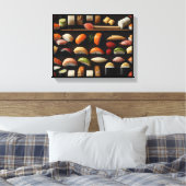 "Sushi Dreams" Canvas (Insitu (Slaapkamer))
