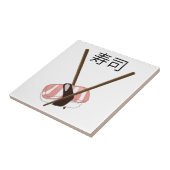 Sushi Eetstokjes Tegeltje (Zijkant)