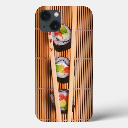 Sushi en houten stokjes Case-Mate iPhone case (Achterkant)