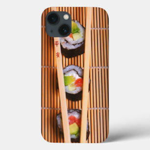 Sushi en houten stokjes iPhone 13 hoesje