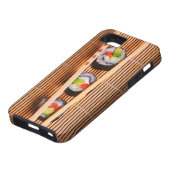 Sushi en houten stokjes Case-Mate iPhone case (Onderkant)