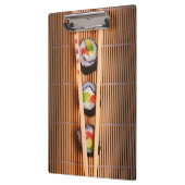 Sushi en houten stokjes klembord (Links)