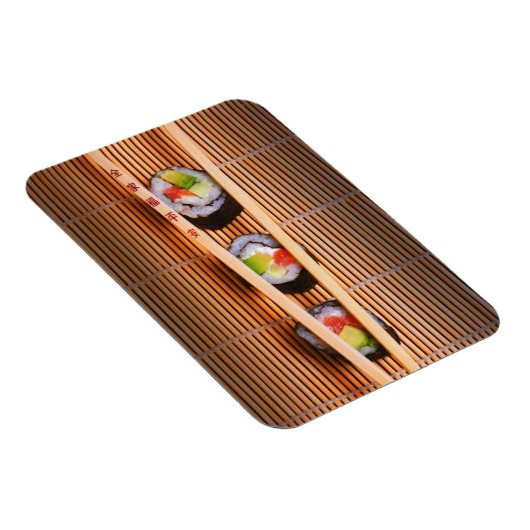 Sushi en houten stokjes magneet (Rechterzijde)