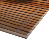 Sushi en houten stokjes snijplank (Hoek)