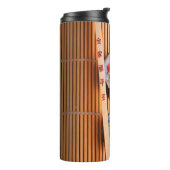 Sushi en houten stokjes thermosbeker (Gedraaid links)