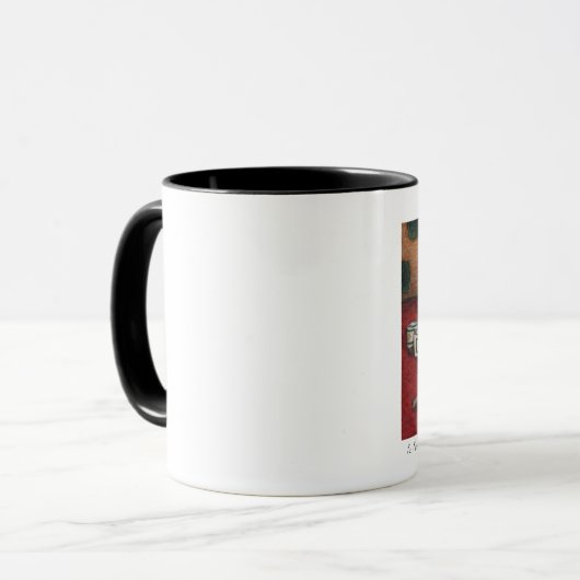 sushi en mok, K. Knox 2007 Mok (Voorkant links)