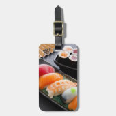 Sushi en rollen bagagelabel (Voorkant verticaal)