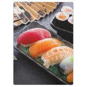 Sushi en rollen klembord (Achterkant)