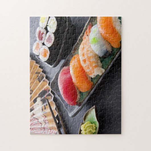 Sushi en rollen legpuzzel (Verticaal)