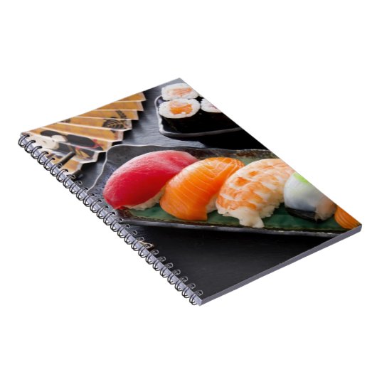 Sushi en rollen notitieboek (Rechterzijde)