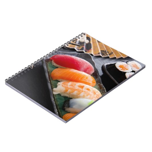 Sushi en rollen notitieboek (Linkerzijde)