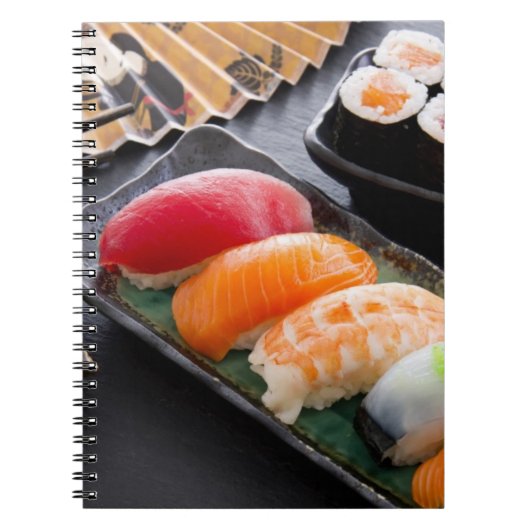 Sushi en rollen notitieboek (Voorkant)