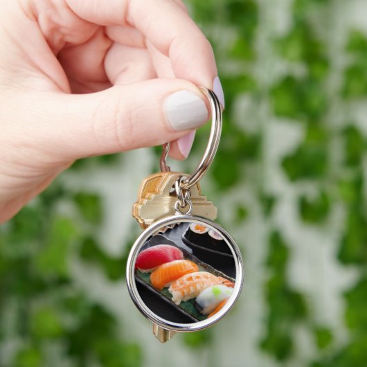 Sushi en rollen sleutelhanger (Hand)