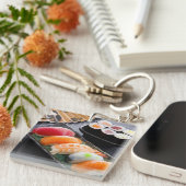 Sushi en rollen sleutelhanger (Voorkant Rechts)