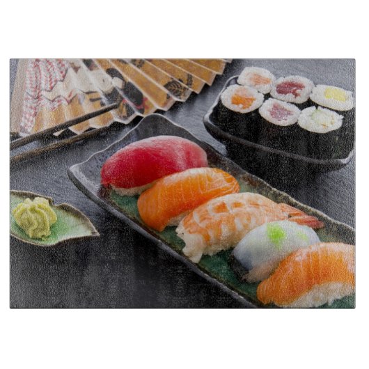 Sushi en rollen snijplank (Voorkant)