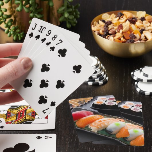 Sushi en rollen speelkaarten (Insitu)