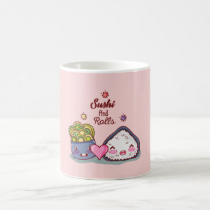 Sushi en Rolls kawaii Sushi Mok