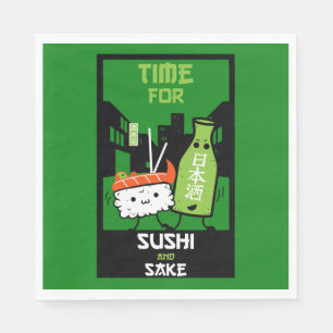 Sushi en Sake Foodies Servet