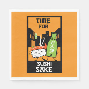 Sushi en Sake Foodies Servet
