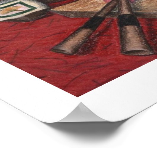 Sushi en Sake Poster (Hoek)